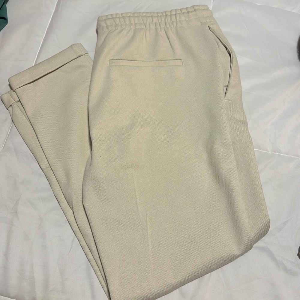 ZARA LARGE BEIGE PANTS